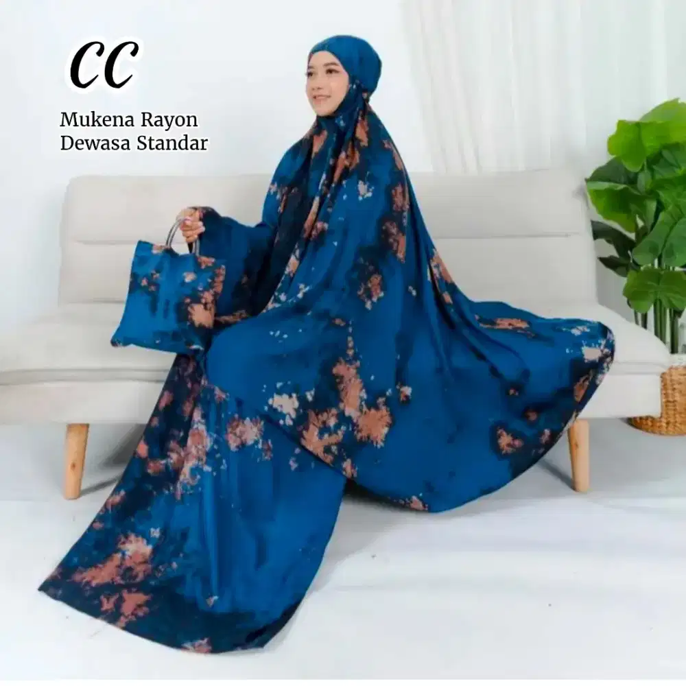 Mukena motif tiedie