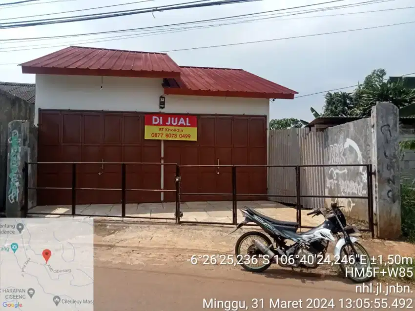 Jual 2 Kios utk Usaha Sembako Bengkel Air isi ulang di Parung Ciseeng
