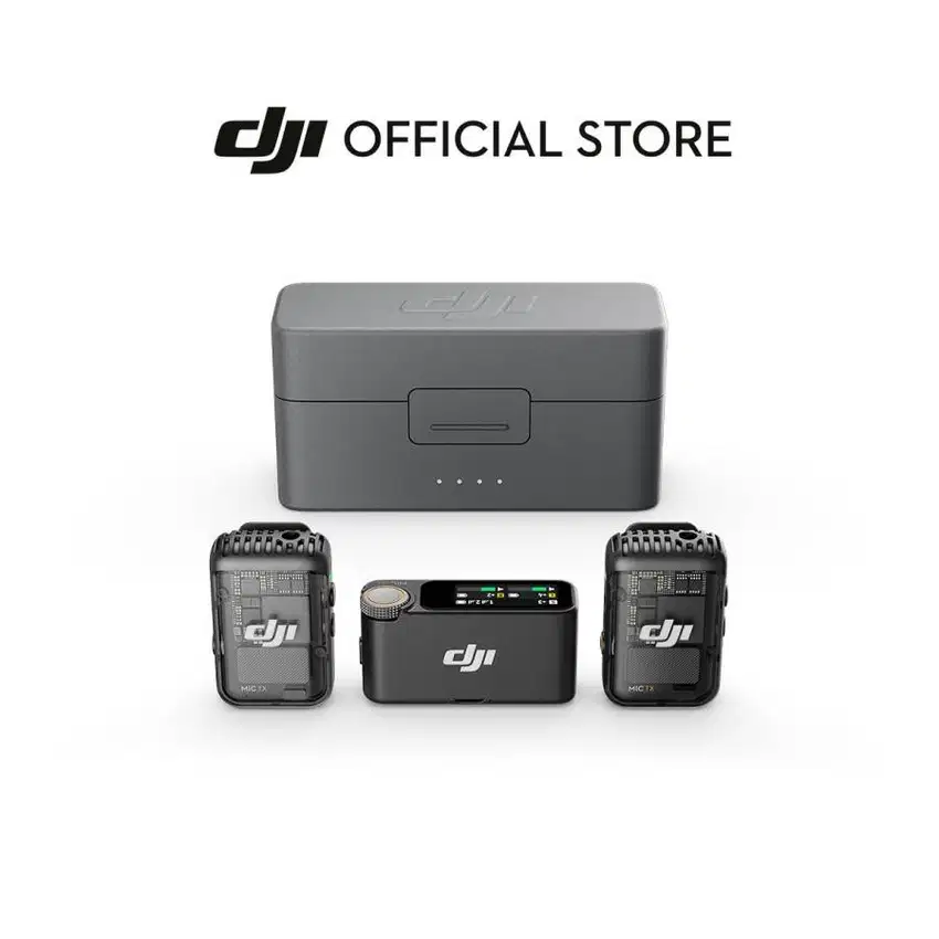 DJI Mic 2 (2 TX + 1 RX + Charging Case)