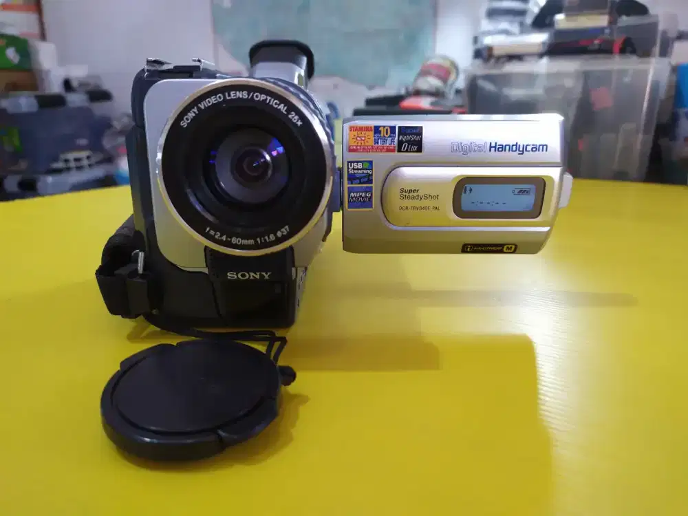 VIBES'90AN HANDYCAM SONY DIGITAL8 TRV340E+REWIND BIKIN KONTEN2 CREATOR