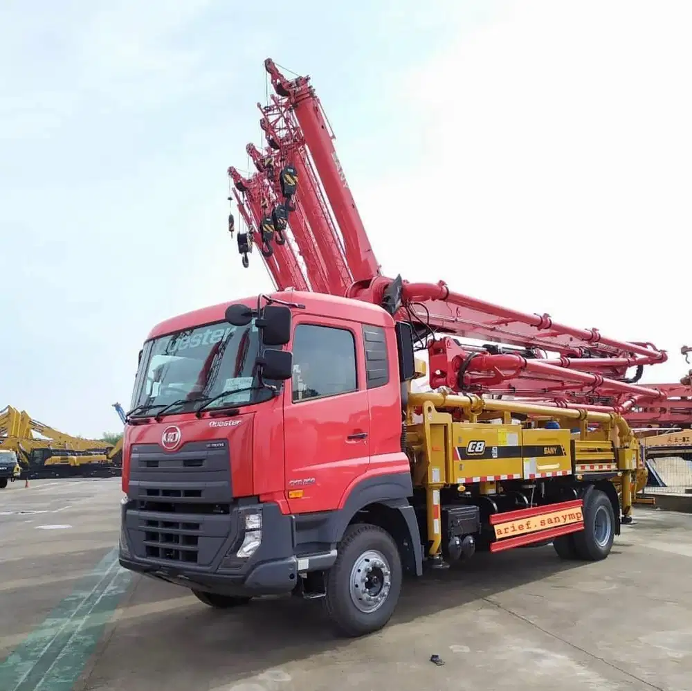 Truk concrete pump sany