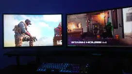 Samsung curve monitor 24 inch gaming like new 144 hz