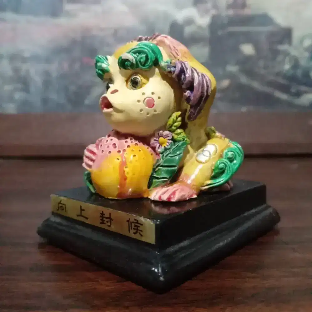 Zodiac Precious Porcelain pajangan patung shio antik oriental klasik