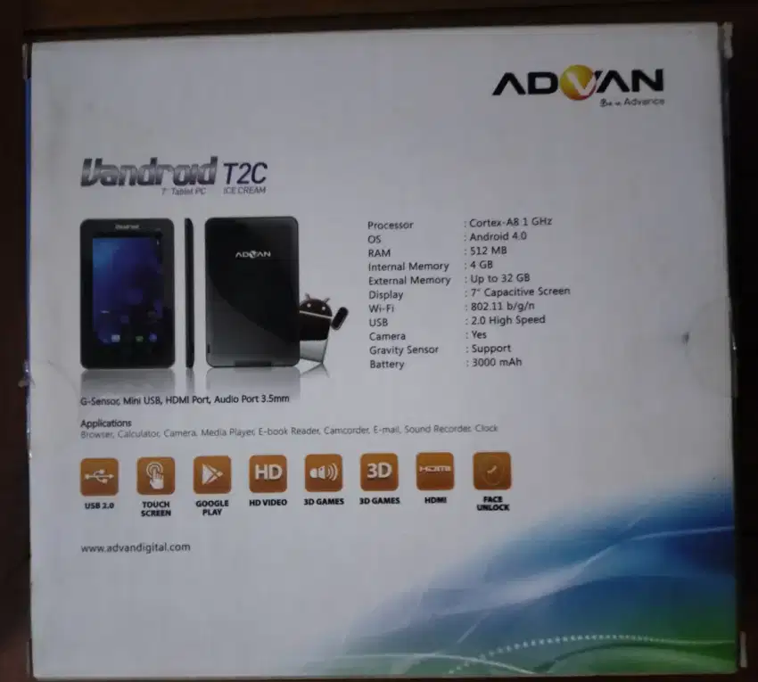 Advan Vandroid T2C