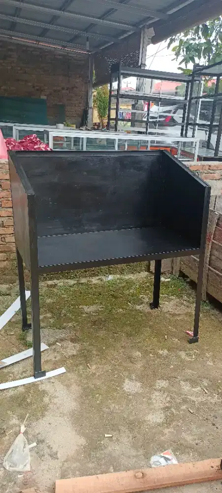 Meja kompor 100x50x110 bahan besi dijamin murah dan mantap