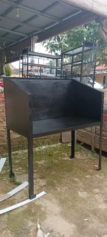 Meja kompor 100x50x110 bahan besi dijamin murah dan mantap