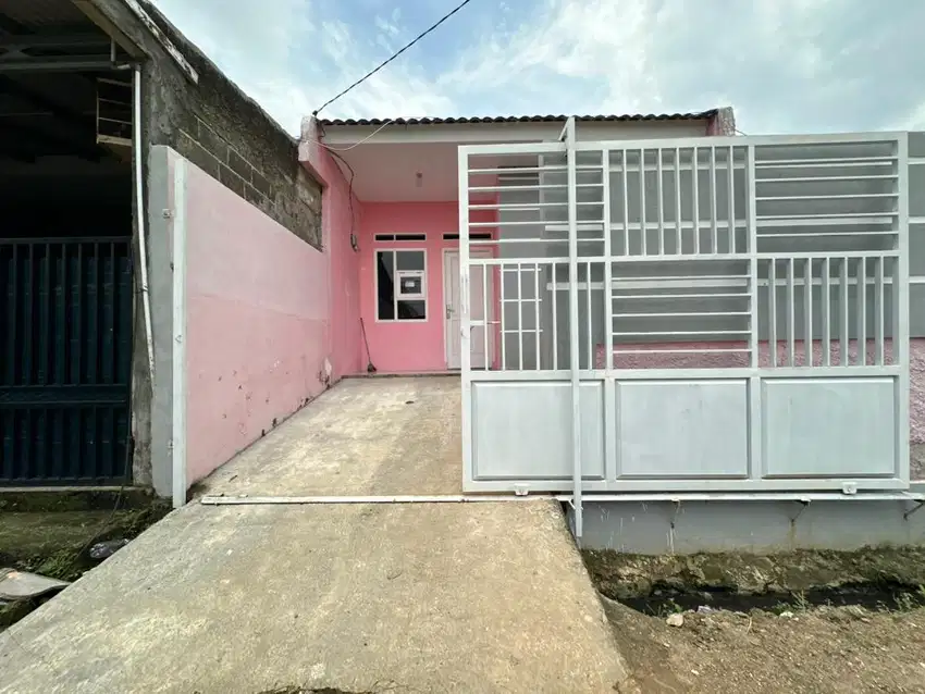 Rumah dijual shm siap huni dekat stasiun