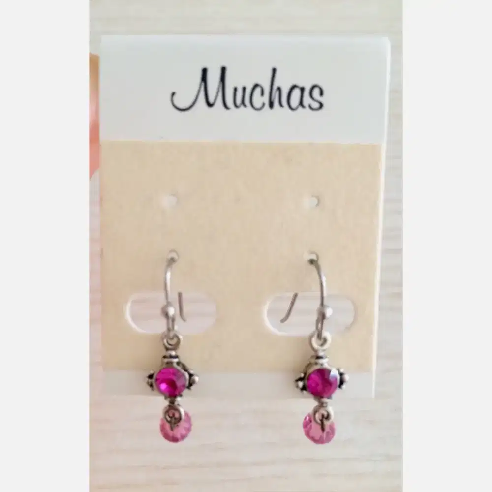 [BARU] Pink Mini Anting Merk Muchas