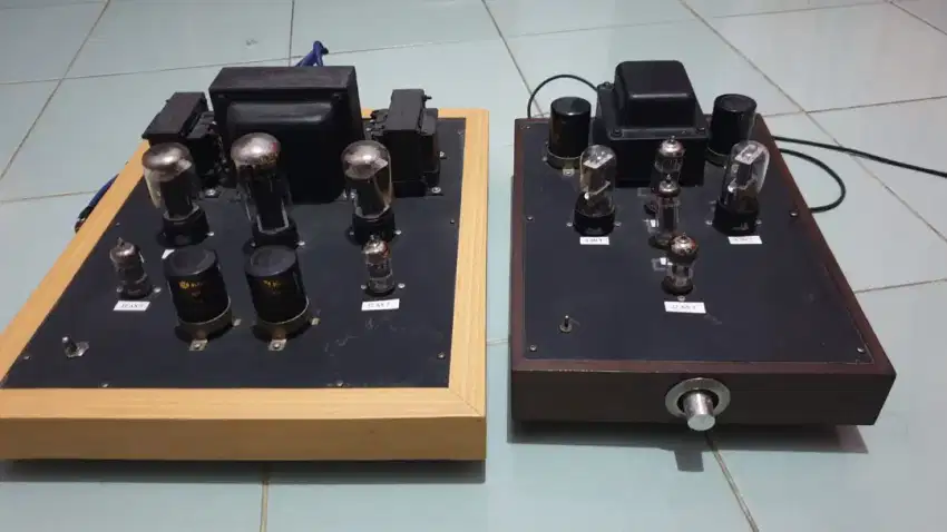 DIY Power dan Pre Amp Tube