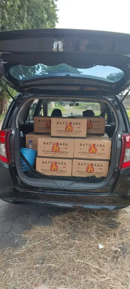 Briket Arang Kayu Hexagonal.