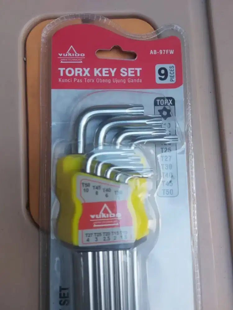 Kunci L Bintang 1 set