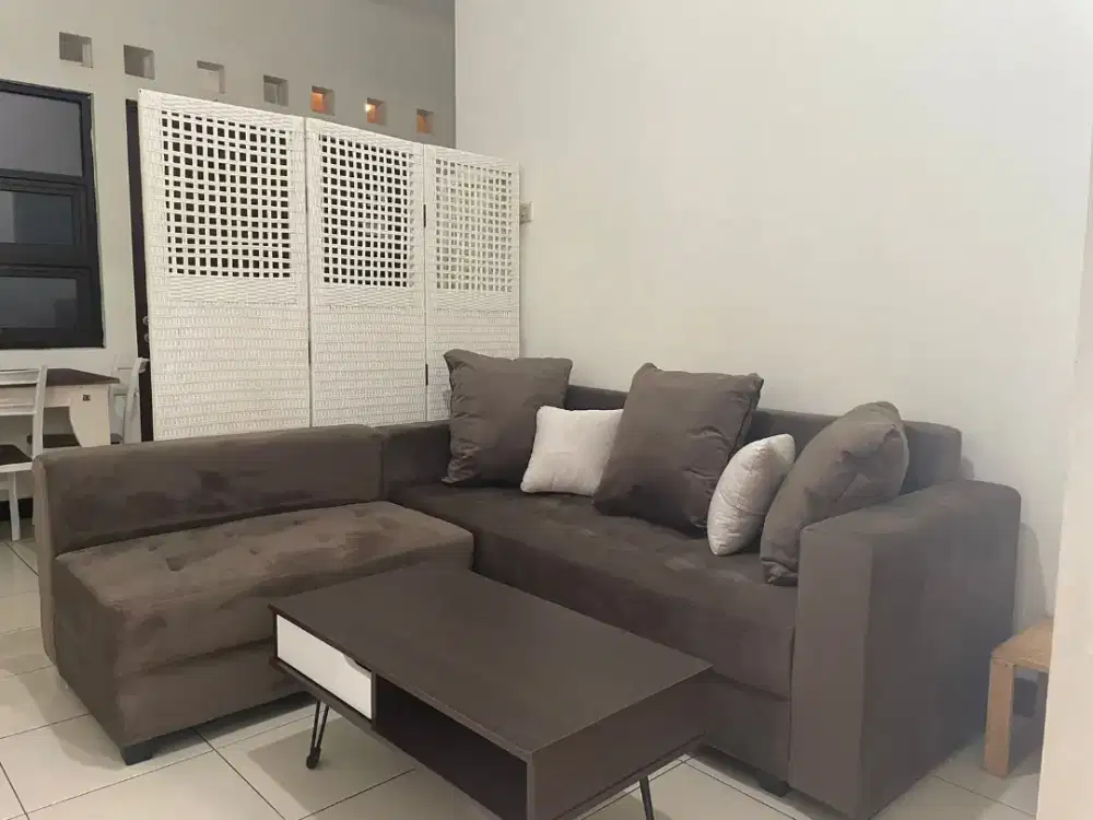Sofa set model  leter L