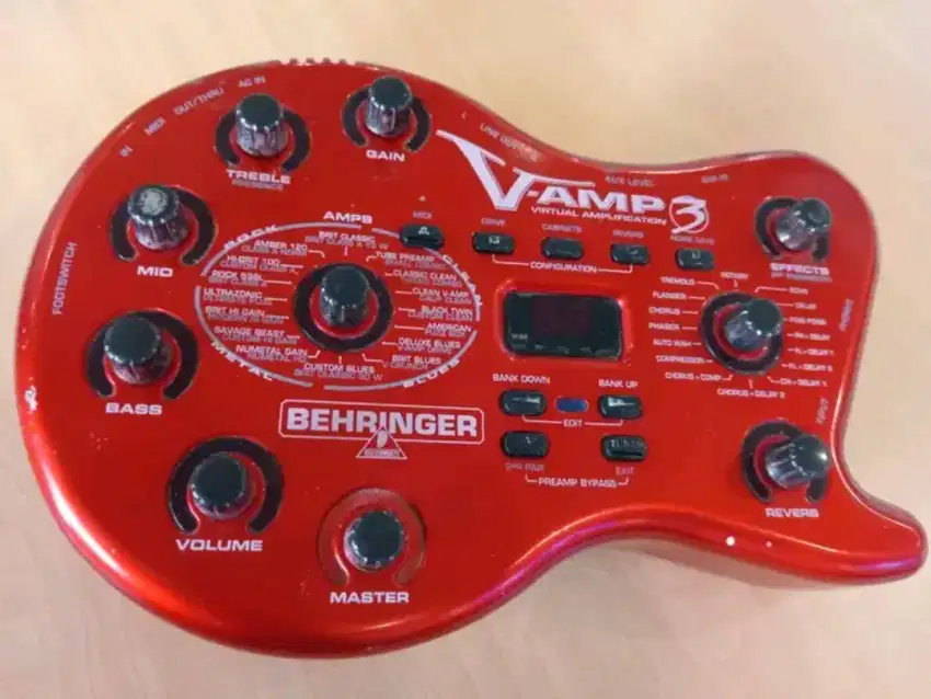 Jual Multy Efek Gitar Behringer V-Amp3