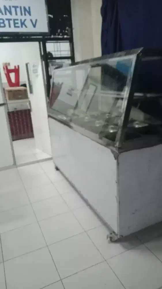 Kabinet Pemanas Food Pan. Stainless Steel.