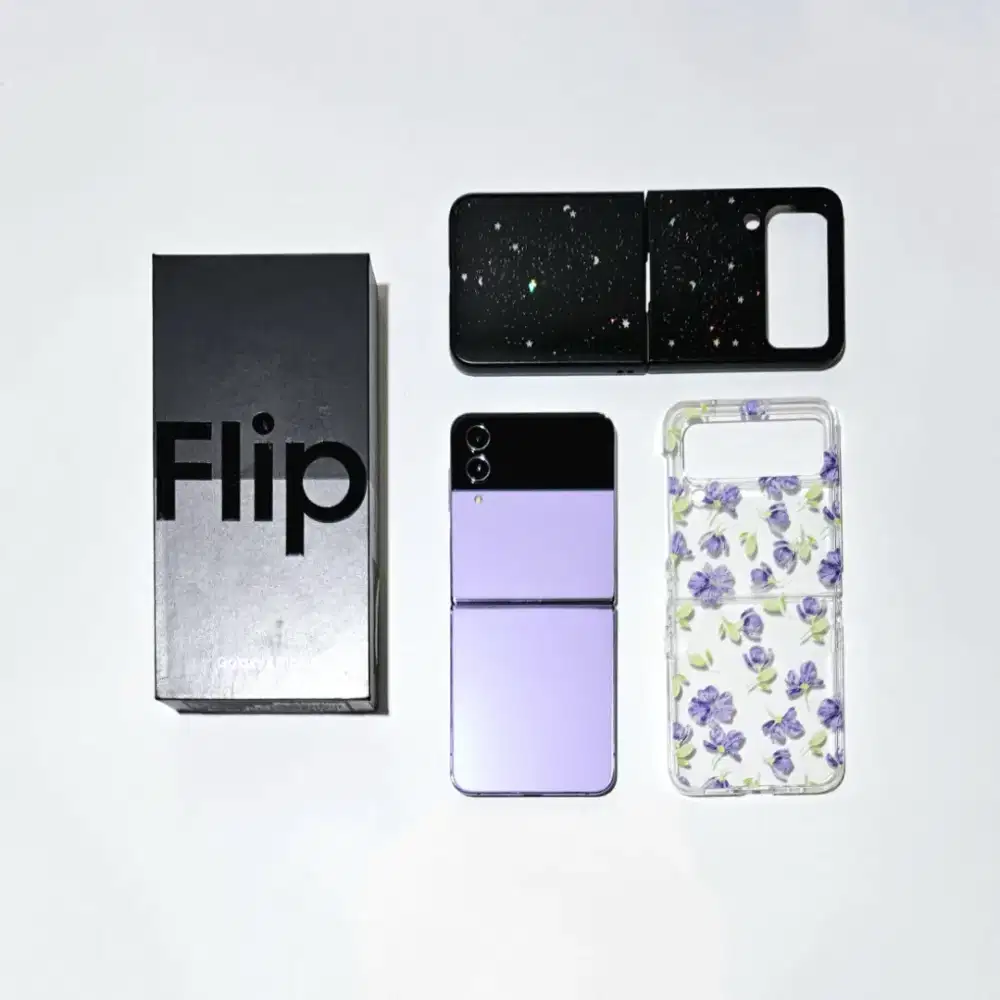 Samsung Z Flip 4 Purple 512GB Smartphone HP handphone