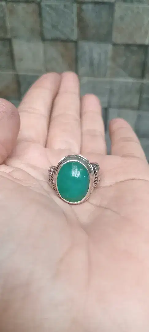 Cincin Natural Batu Bacan Palamea