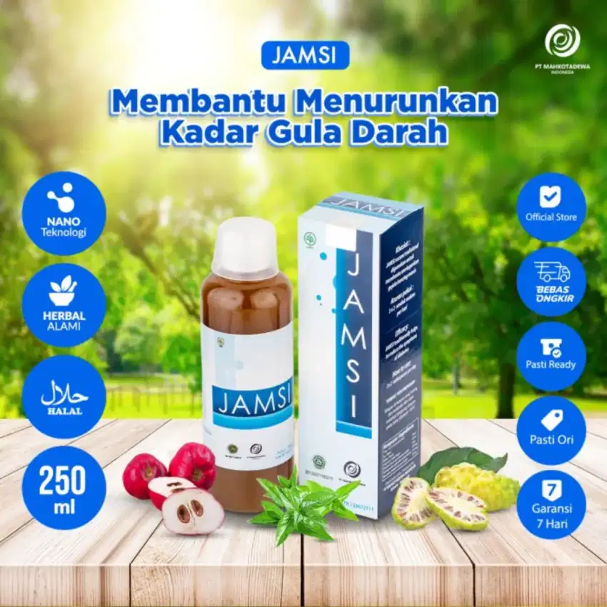 JAMSI 250ML - JAMSI JAMU DIABETES ORIGINAL