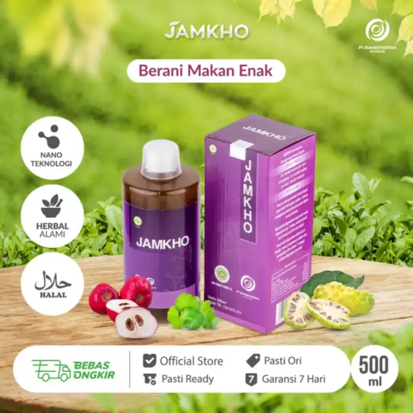 JAMKHO 500ML - JAMU KHOLESTEROL ORIGINAL