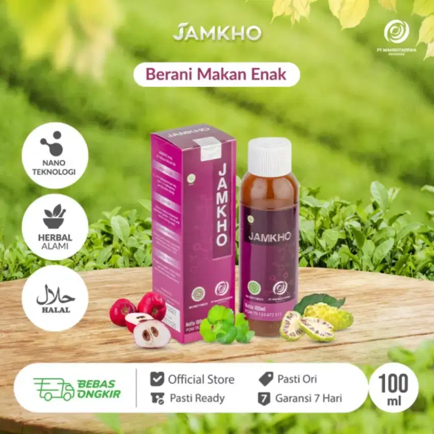 JAMKHO 100ML - JAMKHO JAMU KOLESTROL ORIGINAL