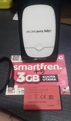 Mifi Smartfren Andromax M2Y Second Normal (80 Nett)