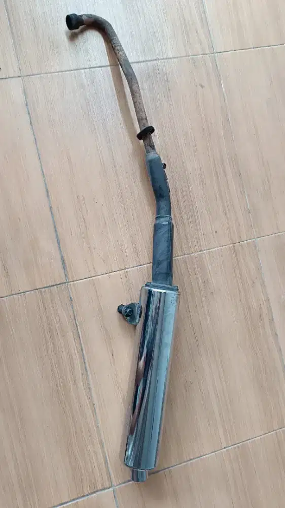 Knalpot Original SUPRA X 125 Batman 2ND