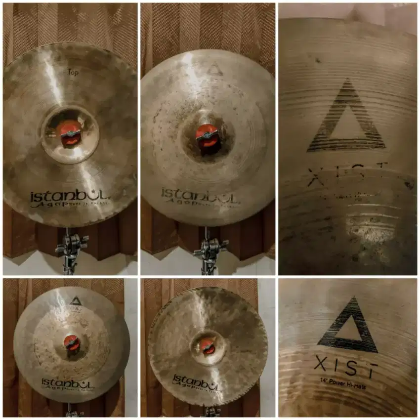 Cymbal Crash Hihat dan Ride