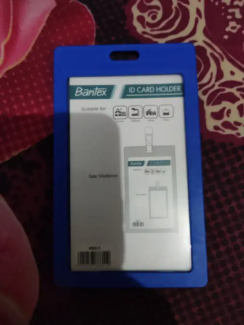 Name Tag Bantex Biru