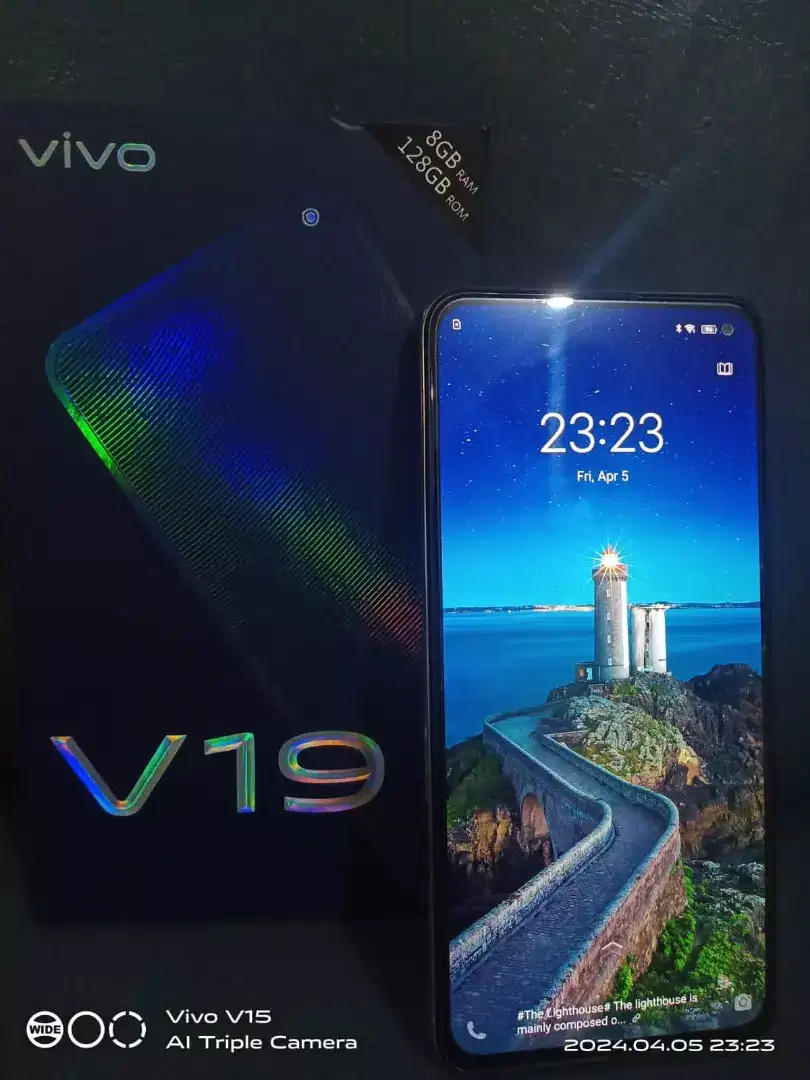 Vivo V19 Ram 8/128 Fullset seperti baru