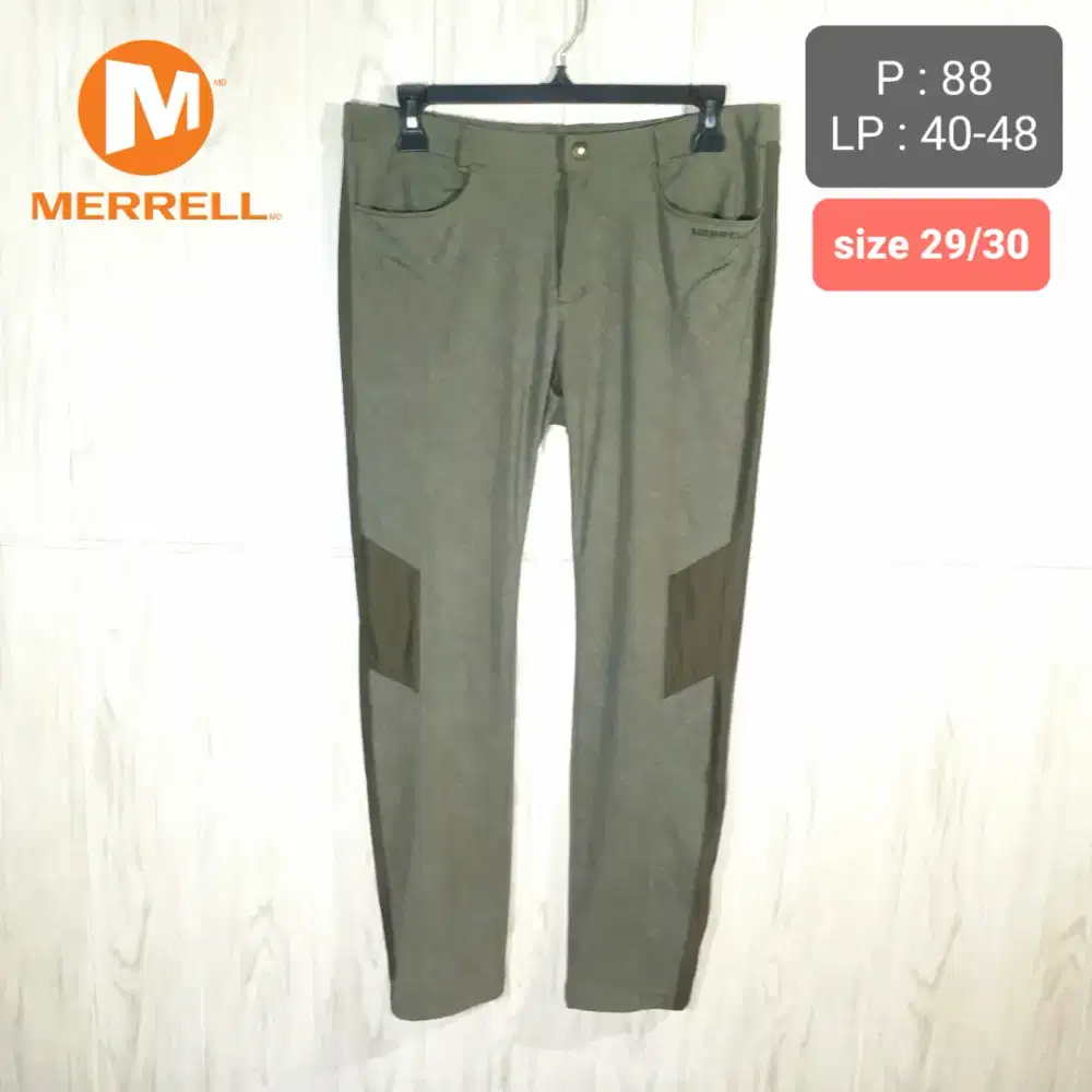 Celana Outdoor Hiking MERRELL Stretch Pant Quickdry Second Original