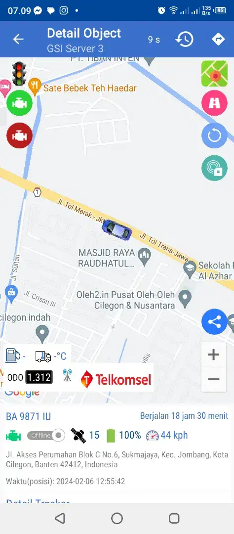 GPS tracker serang