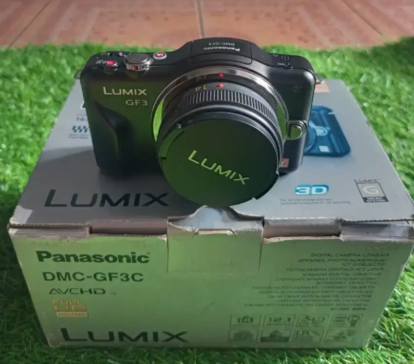 Kamera Lumix GF3 & Lensa 14mm Mulus