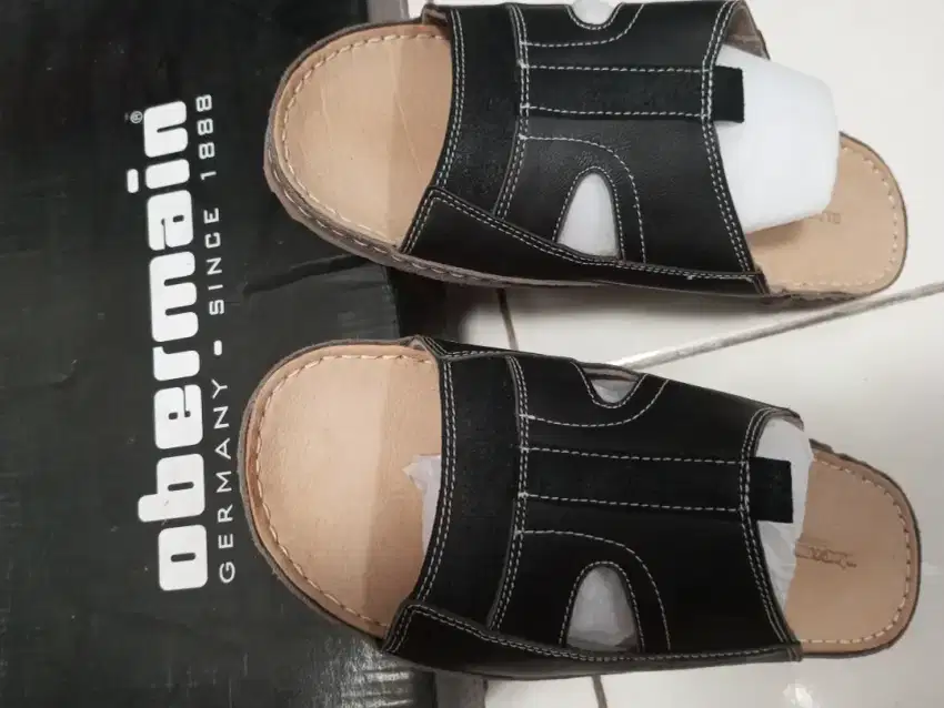 Sandal kulit Obermain Germain size 43