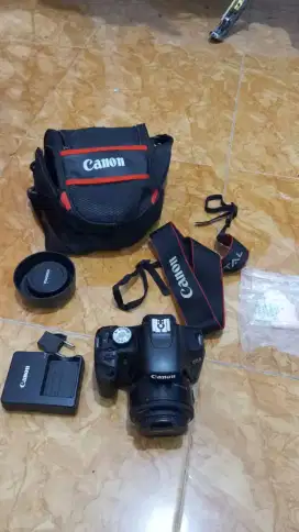 Canon 500D paket blur lensa Yongnuo Mulus Noken