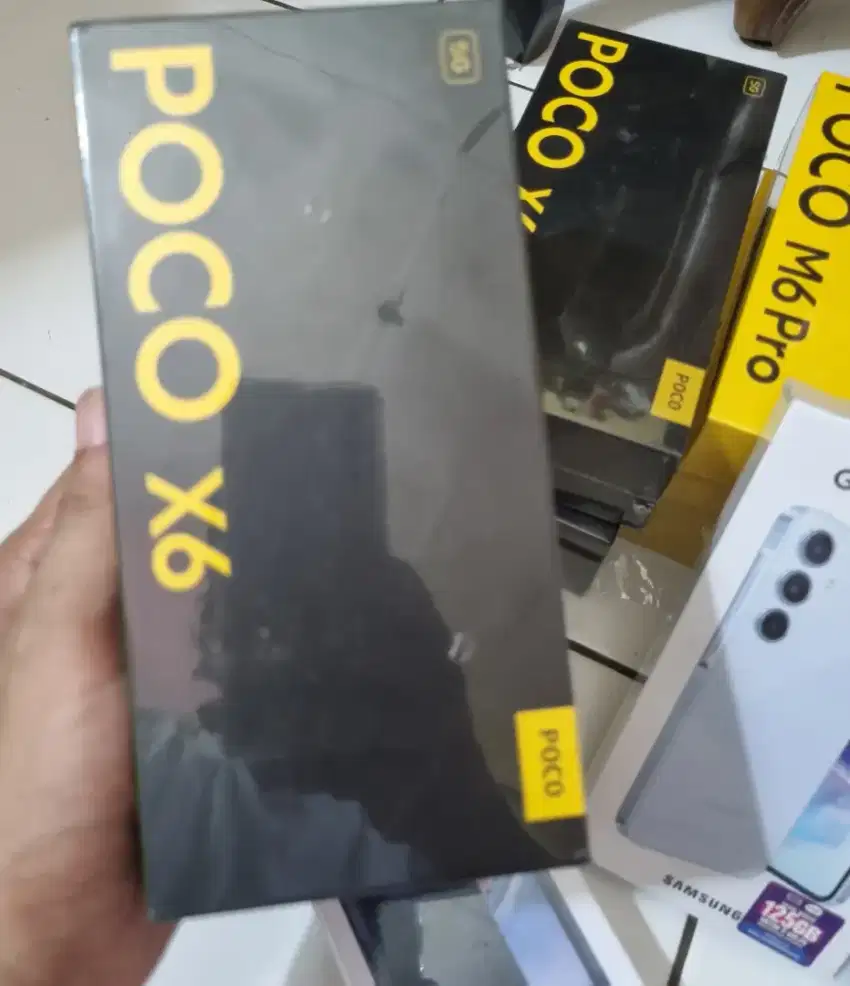 POCO X6 5G 12/256 GB NEW  !!! RELEASE 2024 GARANSI RESMI