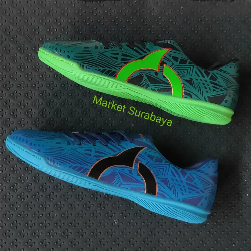 Ortuseigt Aztec green / blue black