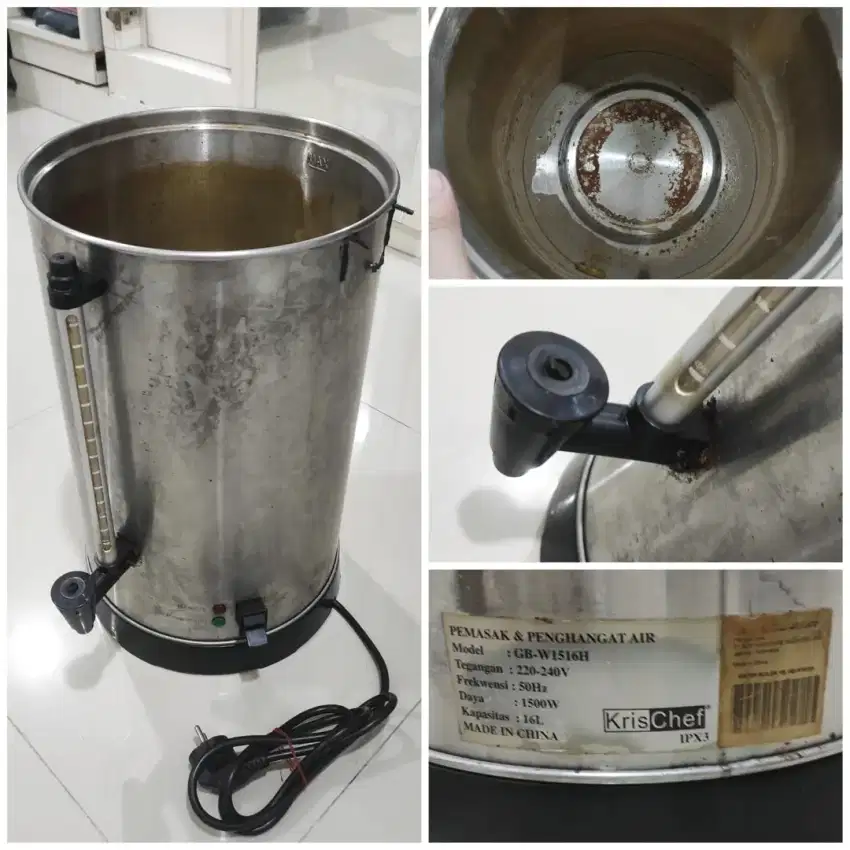 Kris Chef Pemasak Dan Penghangat Air