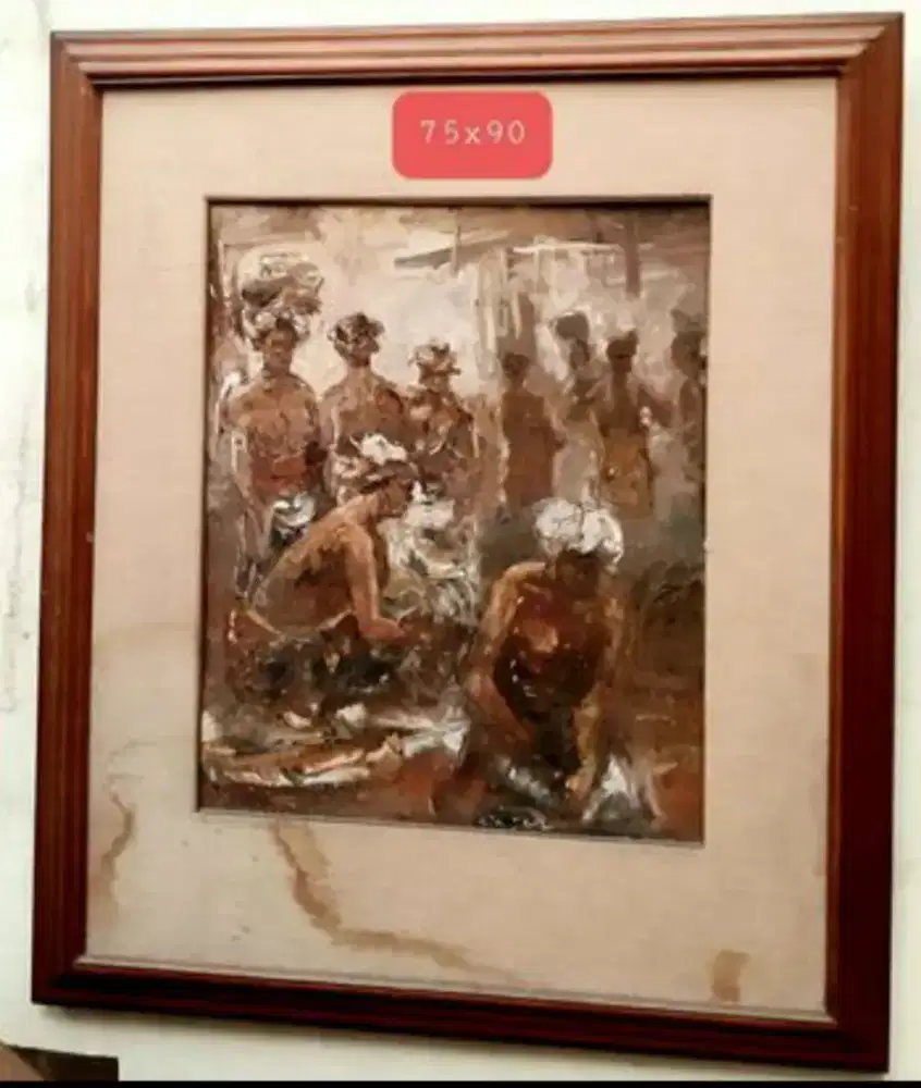 Lukisan Antik Adat Bali