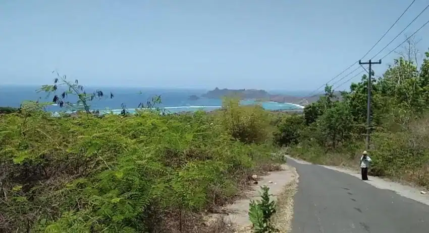 Tanah Panorama Laut cocok utk Villa dan Perumahan