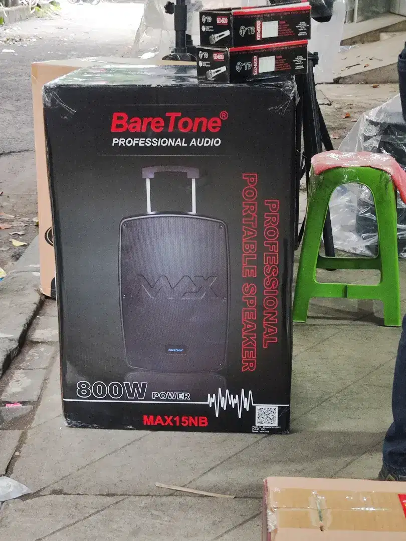 BARETONE MAX 15NB 15 PREMIUM PORTABLE SPEAKER