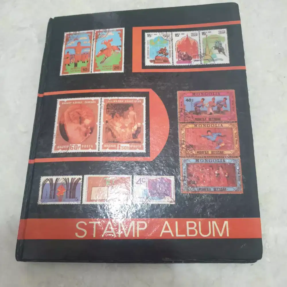 Album Perangko 10 halaman + perangko2