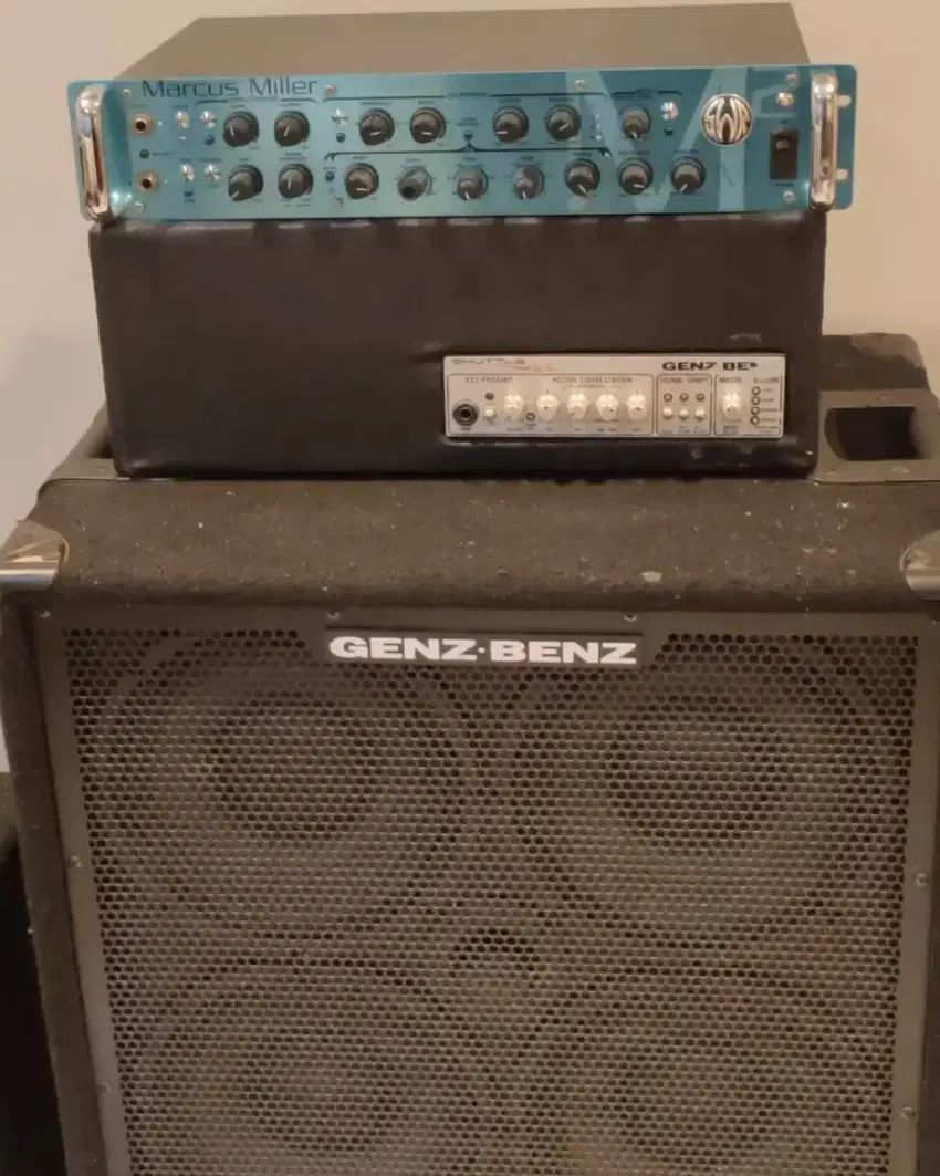Preamp SWR Marcus Miller dan Head Cabinet Genz Benz
