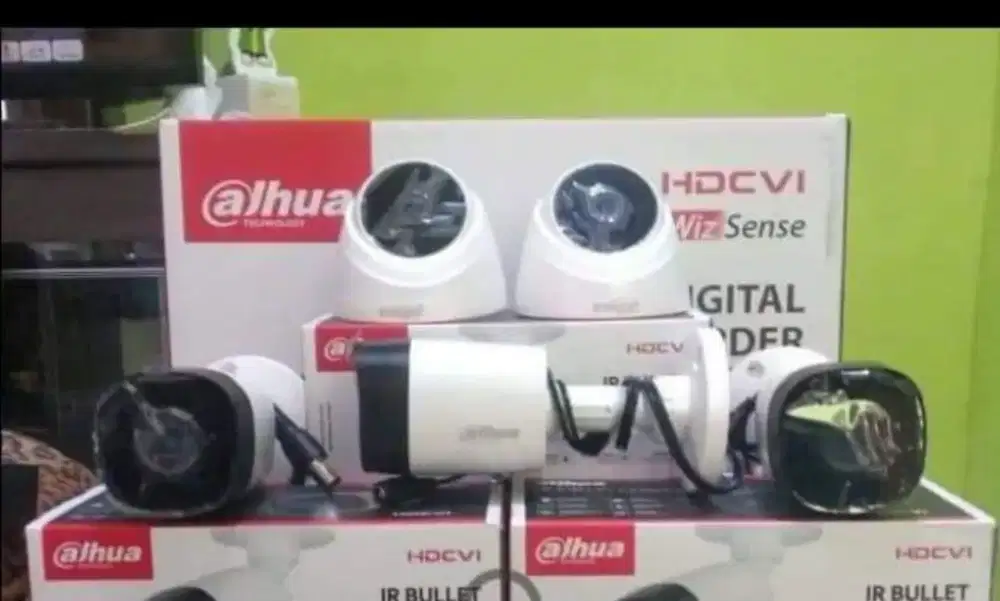 Harga spesial paket kamera CCTV hilook HIKVISION COD Fuul HD