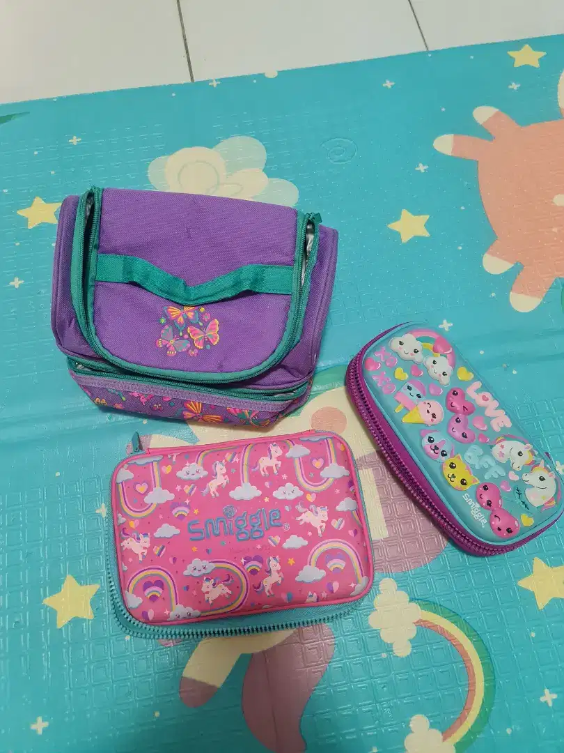 Tas Bekal dan Kotak Pensil Sniggle