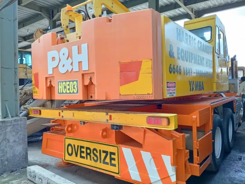 JUAL MOBILE / TRUCK CRANE P&H 50 TON  BUILT UP 2019.