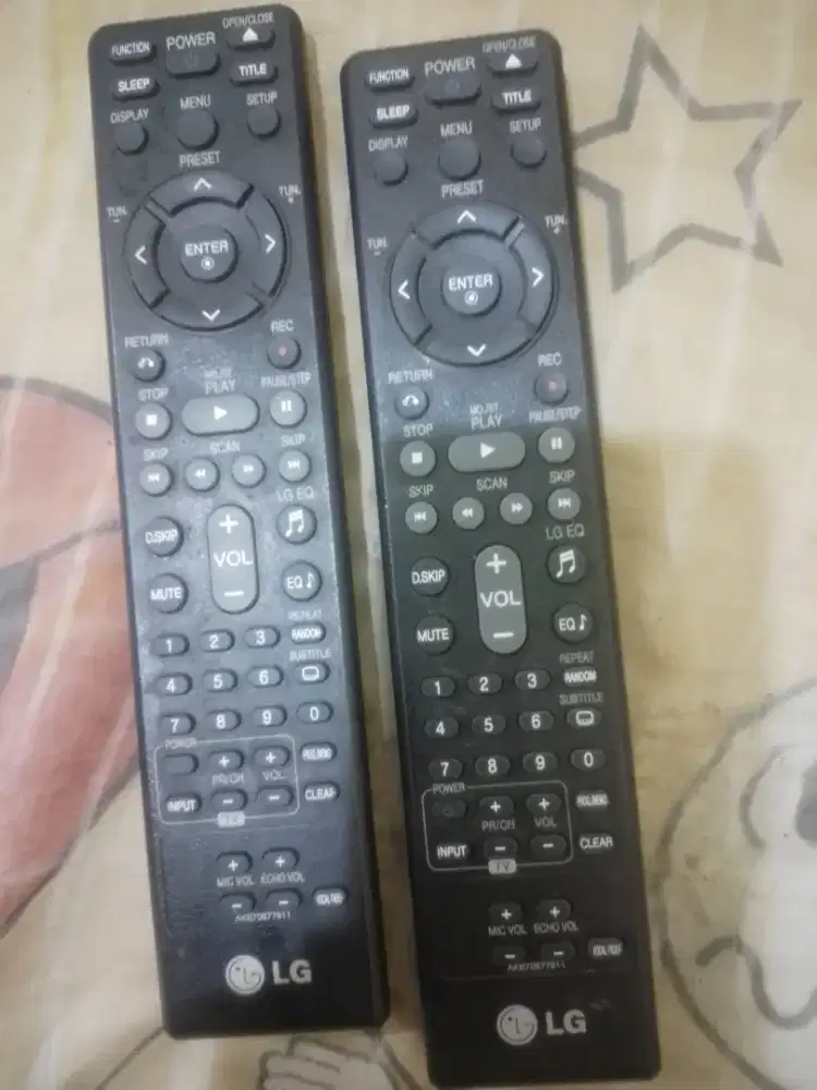 Remote home teather LG blu-ray perhatikan simak baik-baik model nya