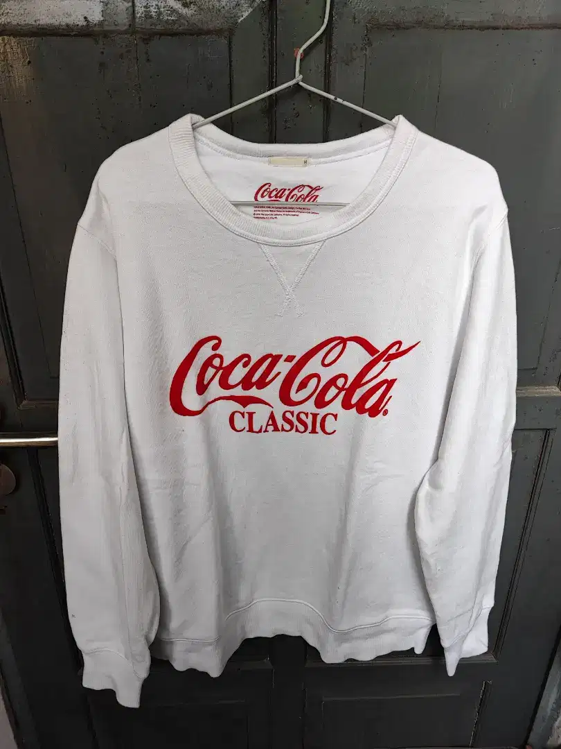 Crewneck Uniqlo GU x Coca Cola size M