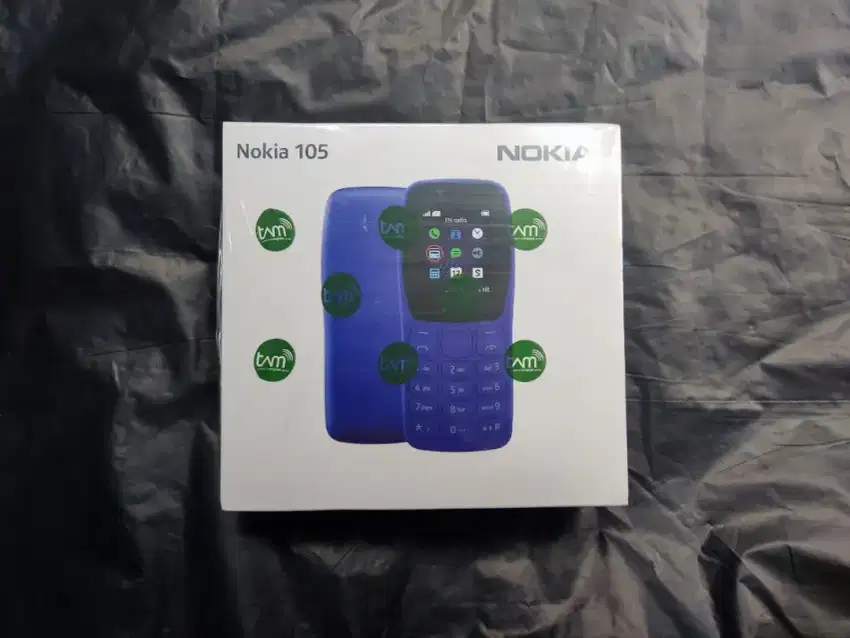 Handphone jadul Nokia 105 HP Nokia murah garansi resmi 1 tahun TAM