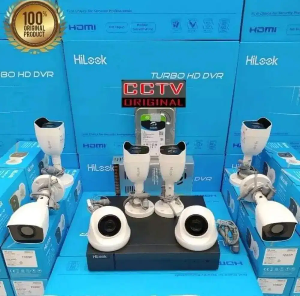Galeri pasang kamera CCTV hilook HIKVISION Garansi resmi