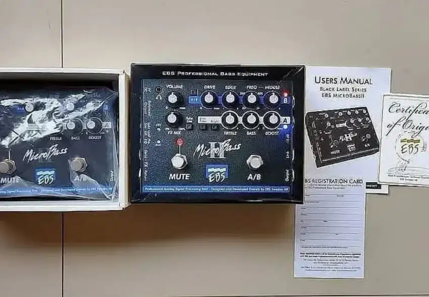 Preamp Bass EBS Micro Bass II Like New