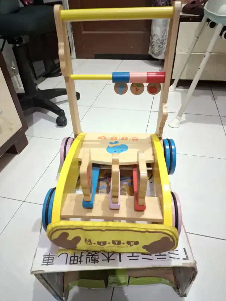 Baby Walker Kayu Made In Japan  Mokusei Oshigurama